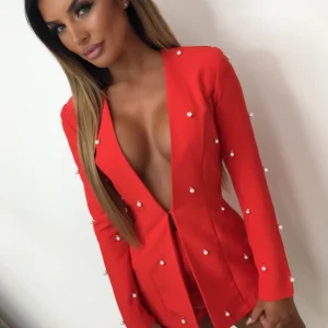 Best Sale Bon Appetit Two Piece - Red Women Co-Ords
