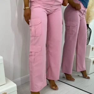Cheap Cargo Queen Trousers - Pink Women Bottoms