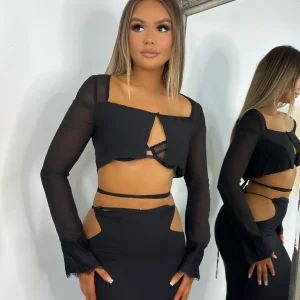 Online Dakota Two Piece - Black Women Co-Ords