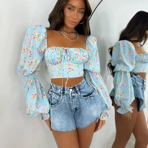 Flash Sale Frill Got It Denim Shorts Women Bottoms