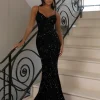 Sale Harriet Premium Sequin Gown - Black Women Dresses