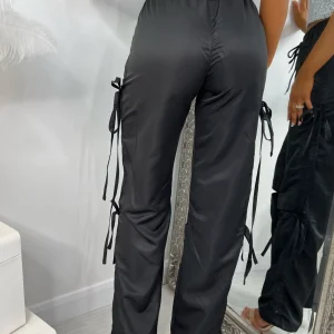 Online Iona Cargo Trousers - Black Women Bottoms