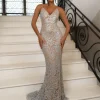 Cheap Notting Hill Glitter Gown - Silver Women Dresses