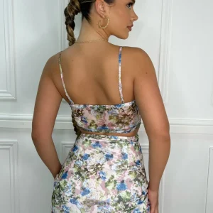 Hot Petal N Bloom Mini Skirt - Floral Multi Women Bottoms