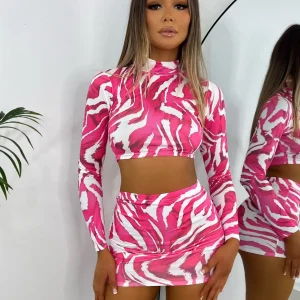 New Seen Not Heard Two Piece - Pink Women Co-Ords