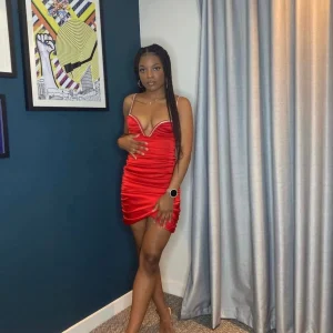New Steal The Show Diamante Ruched Mini Dress - Red Women Dresses
