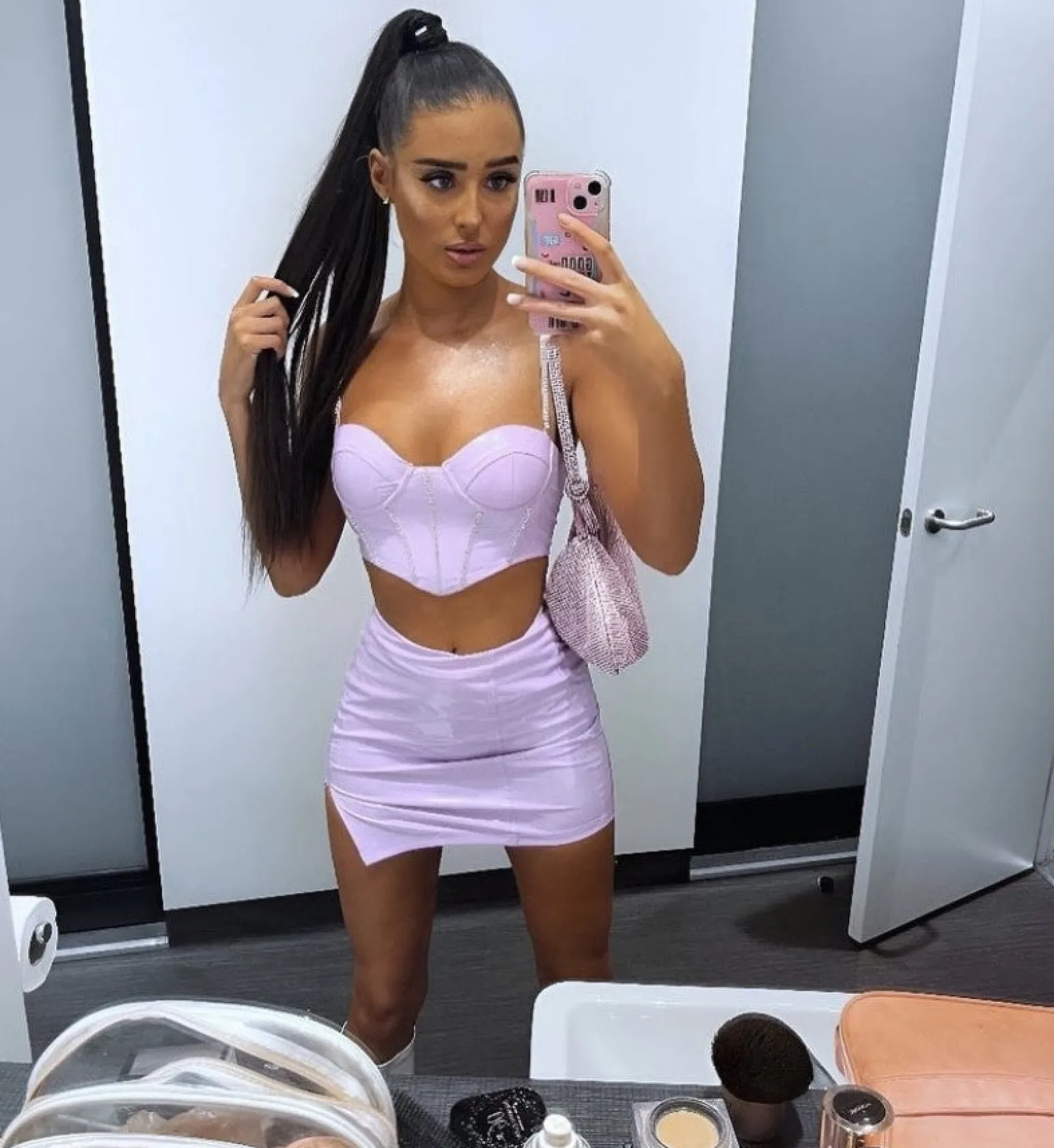 willow_pvc_diamante_two_piece__lilac_6.webp Online Willow Pvc Diamante Two Piece - Lilac Women Co-Ords